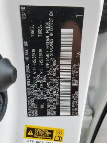 Photo 14 from auction – 2018 TOYOTA HIGHLANDER with VIN 5TDYZRFH4JS258224