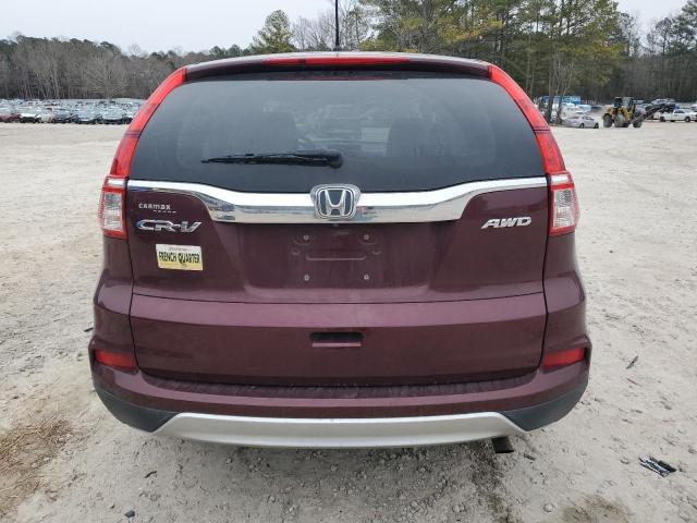 Photo 6 from auction – 2015 HONDA CR-V EX with VIN 5J6RM4H58FL113182