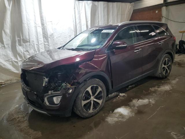 KIA SORENTO EX 2016 with VIN 5XYPH4A52GG186525 - Photo from auction