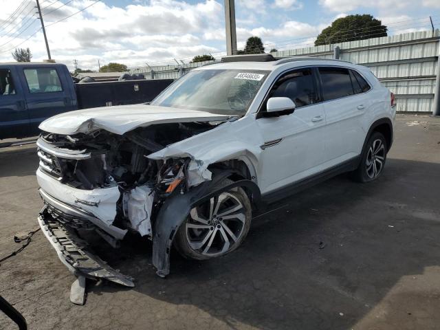 VOLKSWAGEN ATLAS CROS 2021 with VIN 1V2TE2CA4MC220064 - Photo from auction