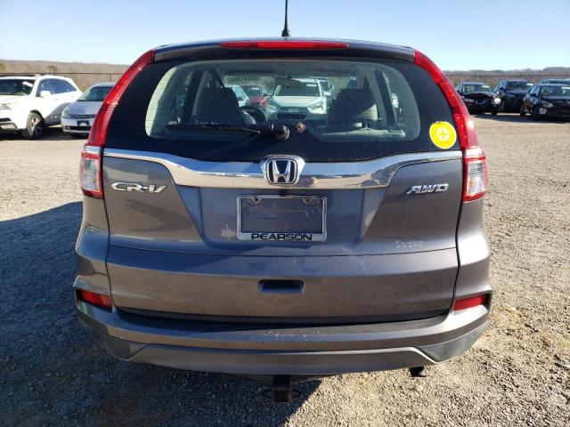 Photo 6 from auction – 2015 HONDA CR-V LX with VIN 2HKRM4H33FH646355