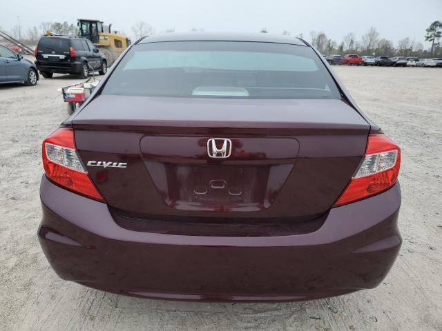 Photo 6 from auction – 2012 HONDA CIVIC LX with VIN 2HGFB2F56CH608772