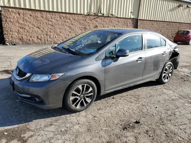 Photo 1 from auction – 2013 HONDA CIVIC EXL with VIN 2HGFB2F98DH553701