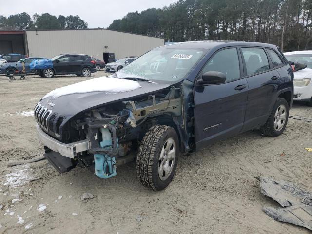 JEEP CHEROKEE S 2016 with VIN 1C4PJLAB5GW146625 - Photo from auction