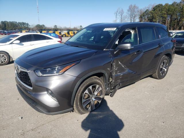 TOYOTA HIGHLANDER 2021 with VIN 5TDGZRAH2MS082863 - Photo from auction