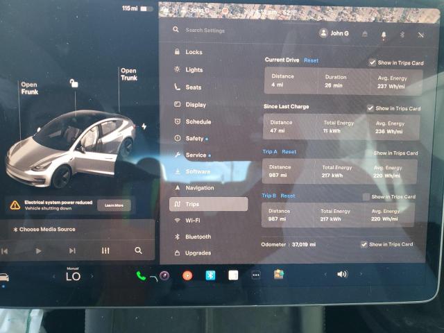 Photo 9 from auction – 2021 TESLA MODEL 3 with VIN 5YJ3E1EA4MF066659