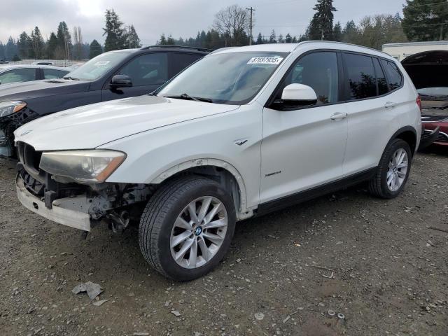 BMW X3 XDRIVE2 2015 with VIN 5UXWX9C50F0D58968 - Photo from auction