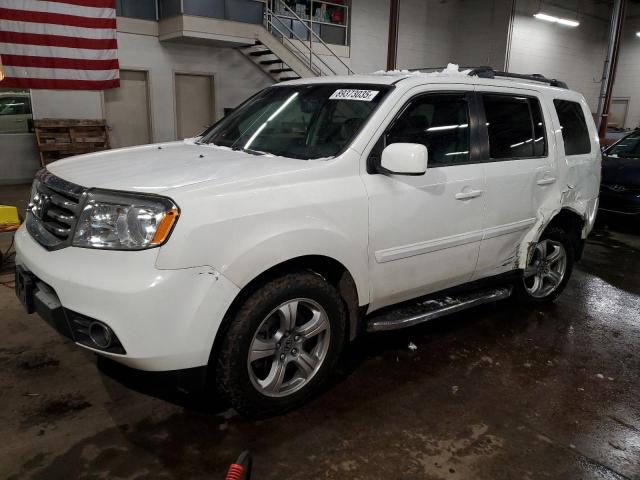 HONDA PILOT EXL 2013 with VIN 5FNYF4H59DB063775 - Photo from auction