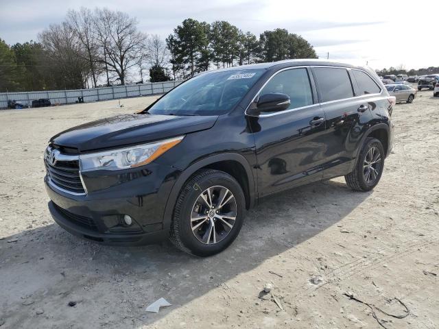 TOYOTA HIGHLANDER 2016 with VIN 5TDKKRFH3GS145366 - Photo from auction
