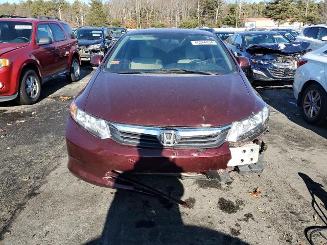 Photo 5 from auction – 2012 HONDA CIVIC LX with VIN 2HGFB2F53CH545002