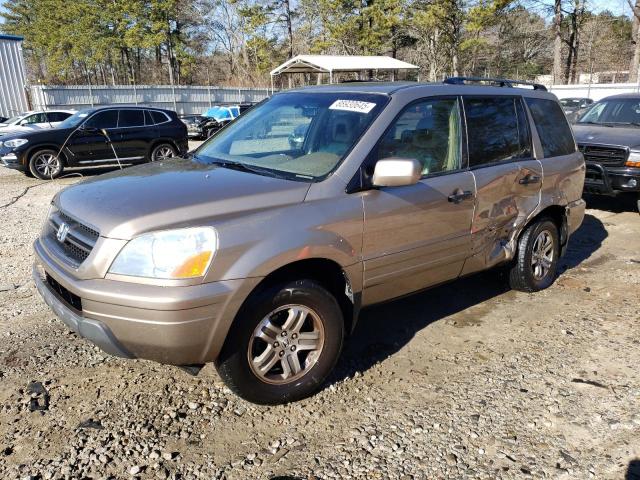 Photo 1 from auction – 2004 HONDA PILOT EXL with VIN 2HKYF18544H518595