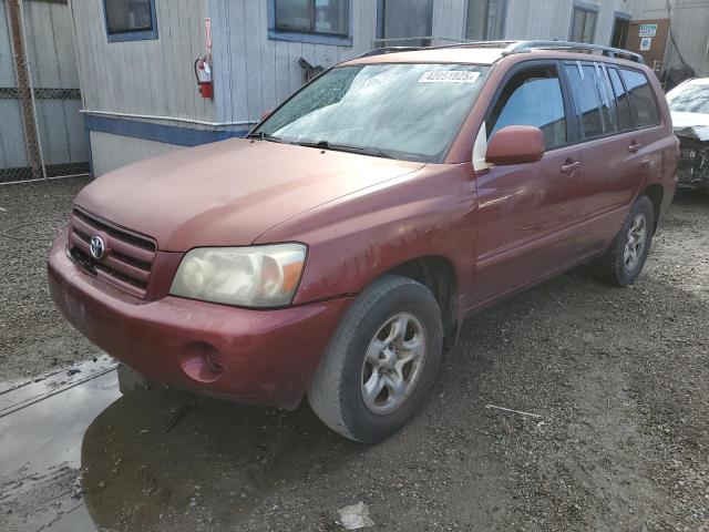 TOYOTA HIGHLANDER 2005 with VIN JTEDD21A750120096 - Photo from auction