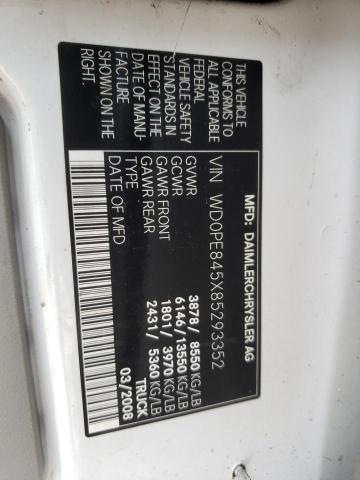 Снимка 14 от търг – 2008 DODGE SPRINTER 2 с VIN WD0PE845X85293352