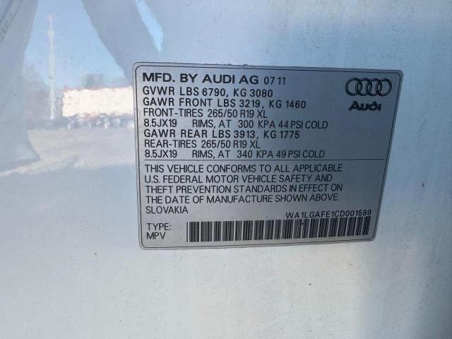 Photo 10 from auction – 2012 AUDI Q7 PREMIUM with VIN WA1LGAFE1CD00159