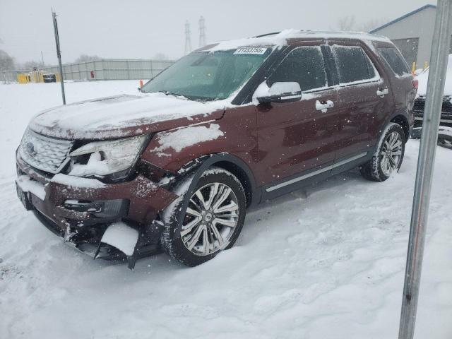 FORD EXPLORER P 2016 with VIN 1FM5K8HT3GGA54029 - Photo from auction