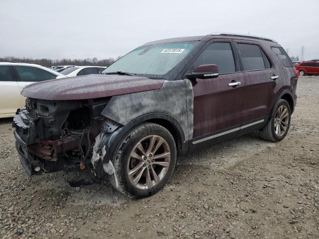 FORD EXPLORER L 2018 with VIN 1FM5K7F83JGC63481 - Photo from auction
