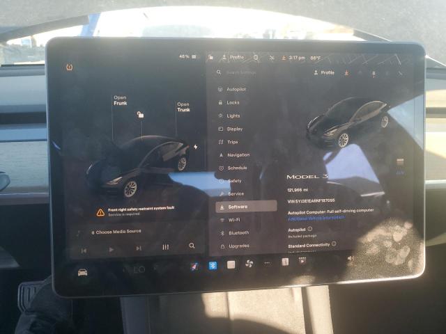 Photo 9 from auction – 2022 TESLA MODEL 3 with VIN 5YJ3E1EA6NF187095