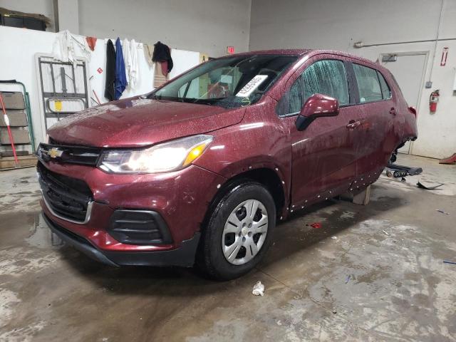 CHEVROLET TRAX LS 2017 with VIN 3GNCJKSB0HL216487 - Photo from auction