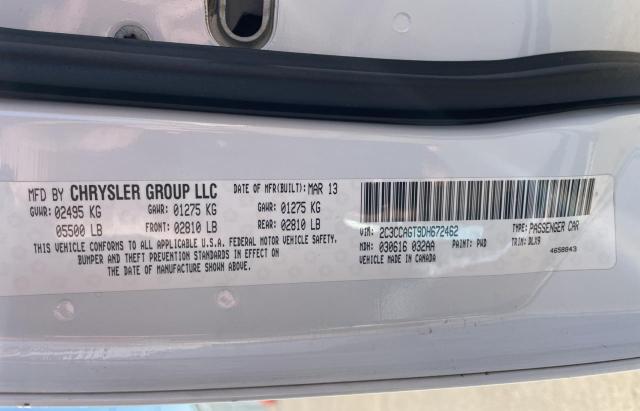 Photo 10 from auction – 2013 CHRYSLER 300 S with VIN 2C3CCAGT9DH672462