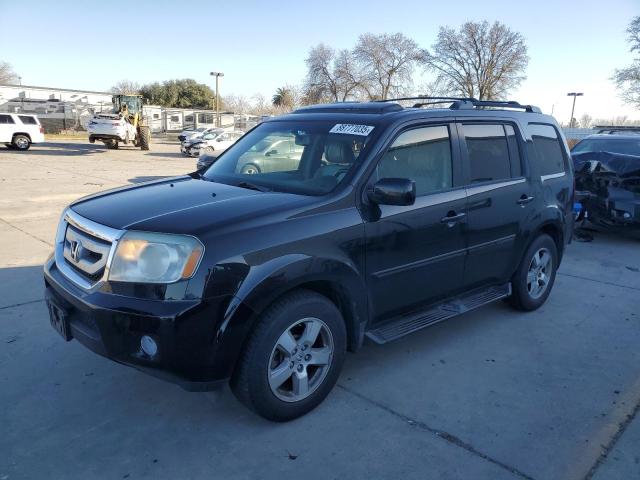 HONDA PILOT EXL 2010 with VIN 5FNYF4H68AB013678 - Photo from auction