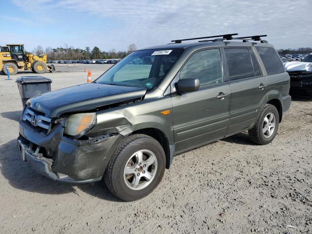HONDA PILOT EX 2006 with VIN 5FNYF18646B021332 - Photo from auction