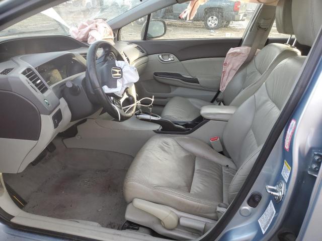 Photo 7 from auction – 2012 HONDA CIVIC HYBR with VIN JHMFB4F39CS007730