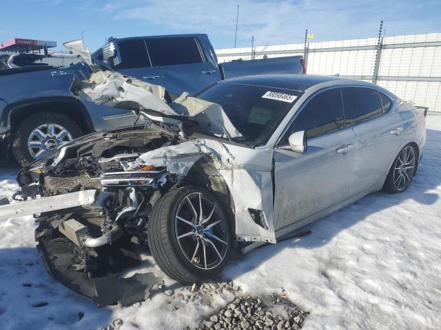 GENESIS G70 BASE 2022 with VIN KMTG34TA9NU098058 - Photo from auction