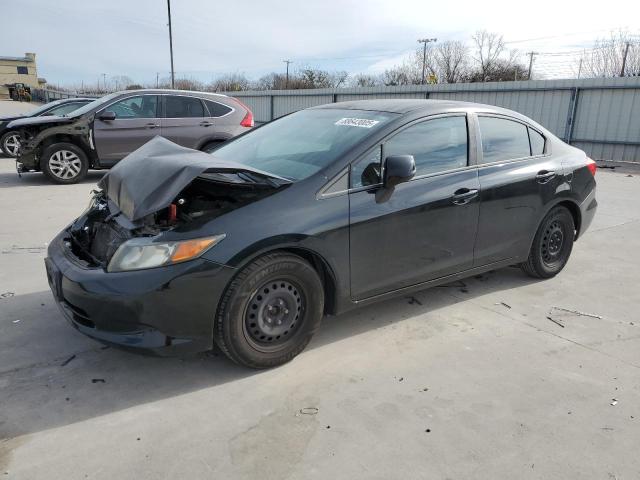 HONDA CIVIC LX 2012 with VIN 2HGFB2F53CH604842 - Photo from auction