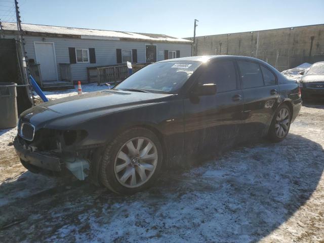 BMW 745 I 2003 with VIN WBAGL63403DP67316 - Photo from auction