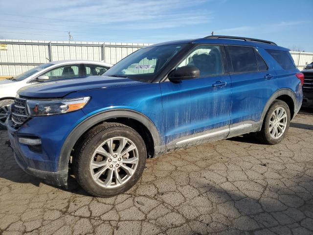 FORD EXPLORER X 2020 with VIN 1FMSK8DH1LGD10201 - Photo from auction