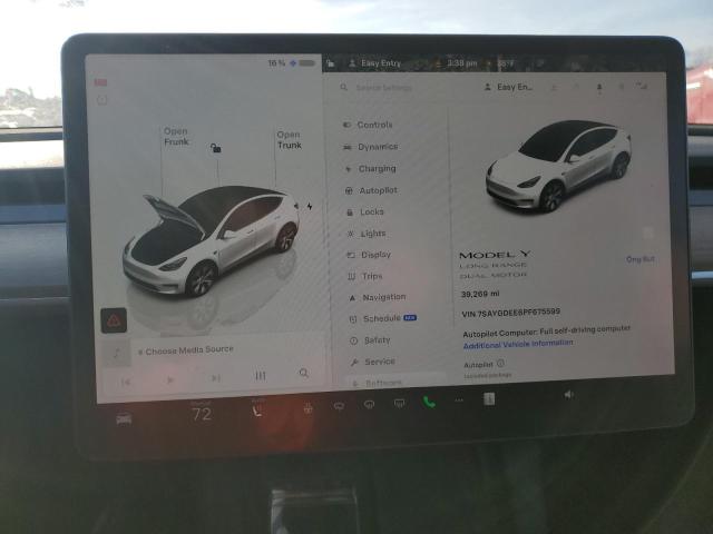 Снимка 9 от търг – 2023 TESLA MODEL Y с VIN 7SAYGDEE6PF675599