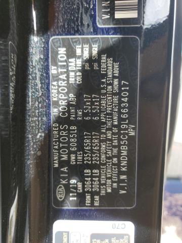 Photo 14 from auction – 2020 KIA SEDONA LX with VIN KNDMB5C19L6634017