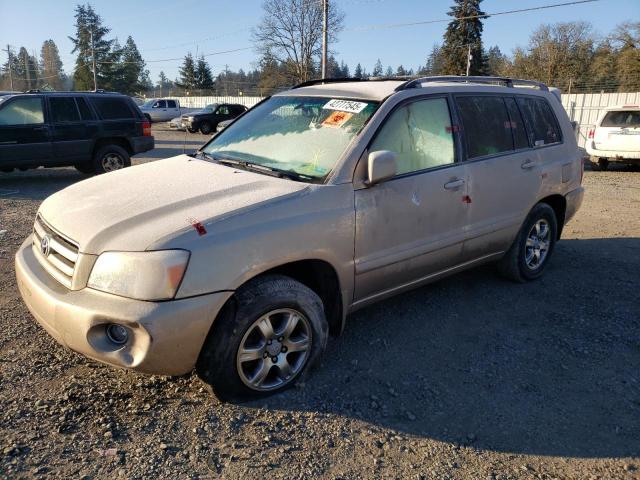 TOYOTA HIGHLANDER 2006 with VIN JTEGP21A160123159 - Photo from auction