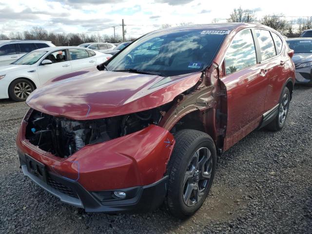 HONDA CR-V EX 2019 with VIN 2HKRW2H55KH649722 - Photo from auction