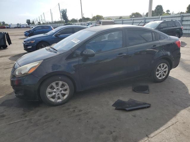 KIA RIO LX 2013 with VIN KNADM4A35D6219025 - Photo from auction