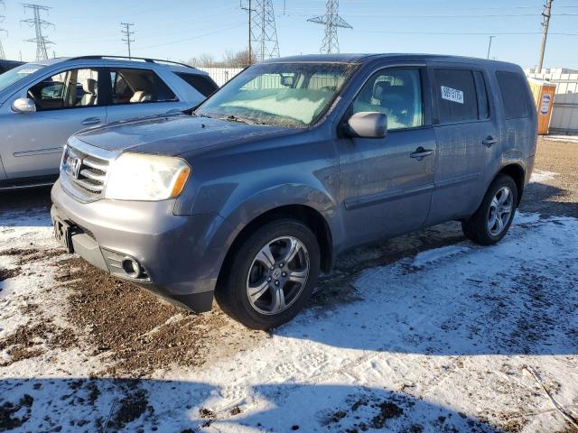 HONDA PILOT EXL 2014 with VIN 5FNYF4H55EB019659 - Photo from auction