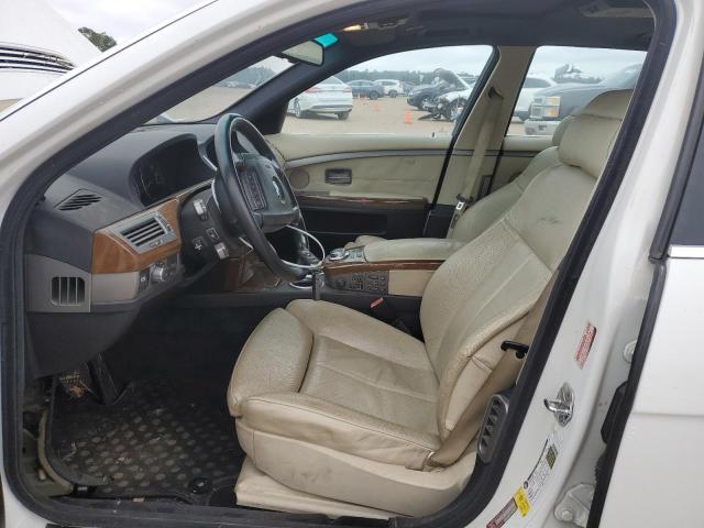 Photo 7 from auction – 2007 BMW 750 with VIN WBAHN83577DT75359