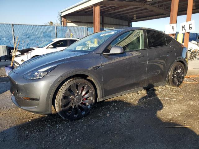 TESLA MODEL Y 2023 with VIN 7SAYGDEF8PF968218 - Photo from auction