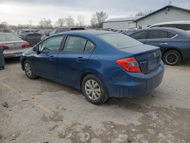 Photo 2 from auction – 2012 HONDA CIVIC LX with VIN 2HGFB2F53CH534663