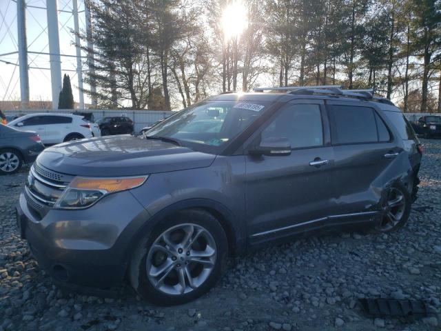 FORD EXPLORER L 2014 with VIN 1FM5K8F89EGC04849 - Photo from auction