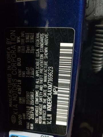 Photo 14 from auction – 2021 KIA SELTOS EX with VIN KNDERCAAXM7169623