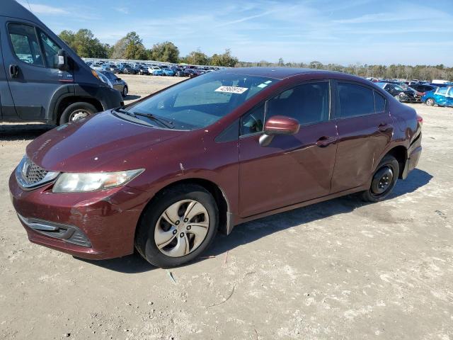 HONDA CIVIC LX 2015 with VIN 19XFB2F57FE061252 - Photo from auction