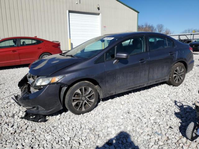 HONDA CIVIC EX 2015 مع رقم تعريف المركبة 19XFB2F82FE246173 - صورة من المزاد