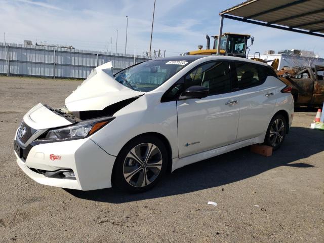 NISSAN LEAF S 2018 with VIN 1N4AZ1CPXJC315399 - Photo from auction