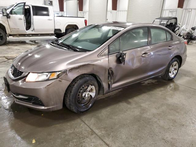 HONDA CIVIC LX 2013 with VIN 19XFB2F5XDE089494 - Photo from auction