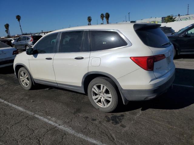 Photo 2 from auction – 2017 HONDA PILOT LX with VIN 5FNYF5H12HB039357