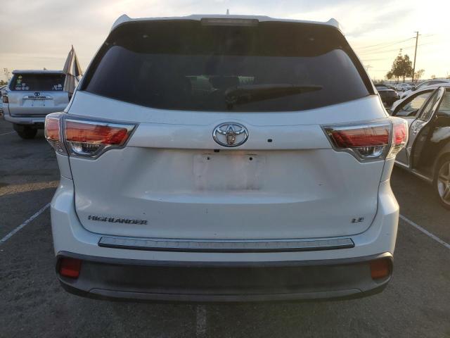 Photo 6 from auction – 2016 TOYOTA HIGHLANDER with VIN 5TDZKRFH2GS163680