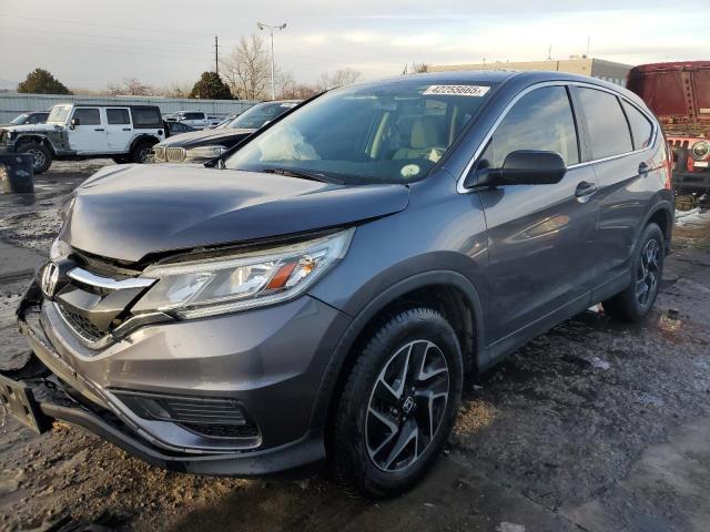 HONDA CR-V SE 2016 with VIN 2HKRM4H44GH613908 - Photo from auction