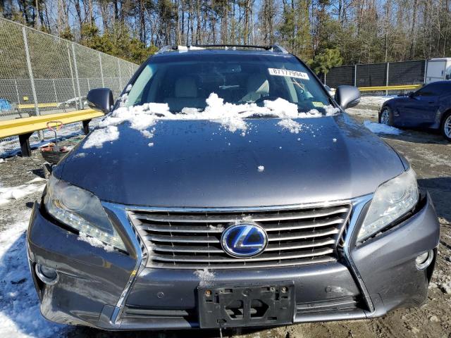 Photo 5 from auction – 2013 LEXUS RX 450H with VIN JTJBC1BA8D2446433