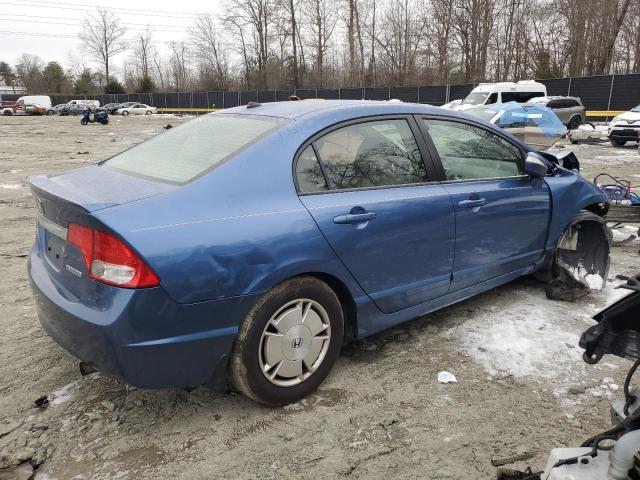 Photo 3 from auction – 2010 HONDA CIVIC HYBR with VIN JHMFA3F23AS002914